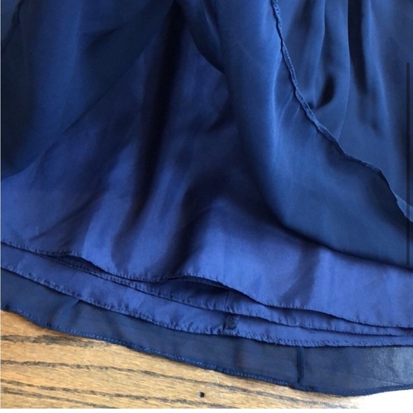 Navy Blue Strapless Dress Size 4 Bridesmaids Wedding Cocktail Formal Parties - Picture 6 of 8